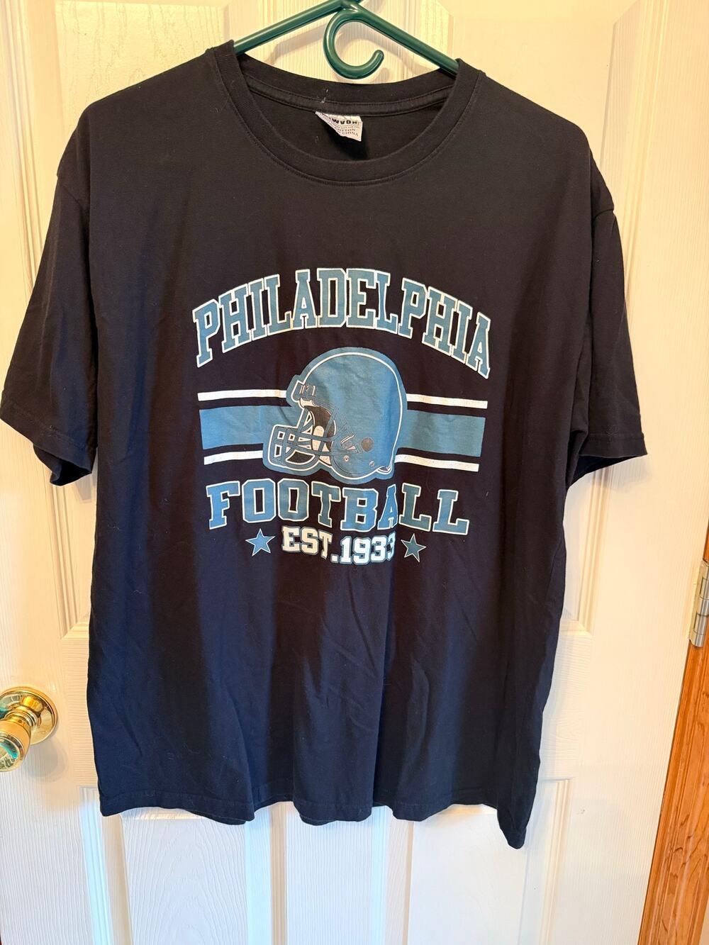 vintage Philadelphia Football t-shirt classic graphic design established in 1933